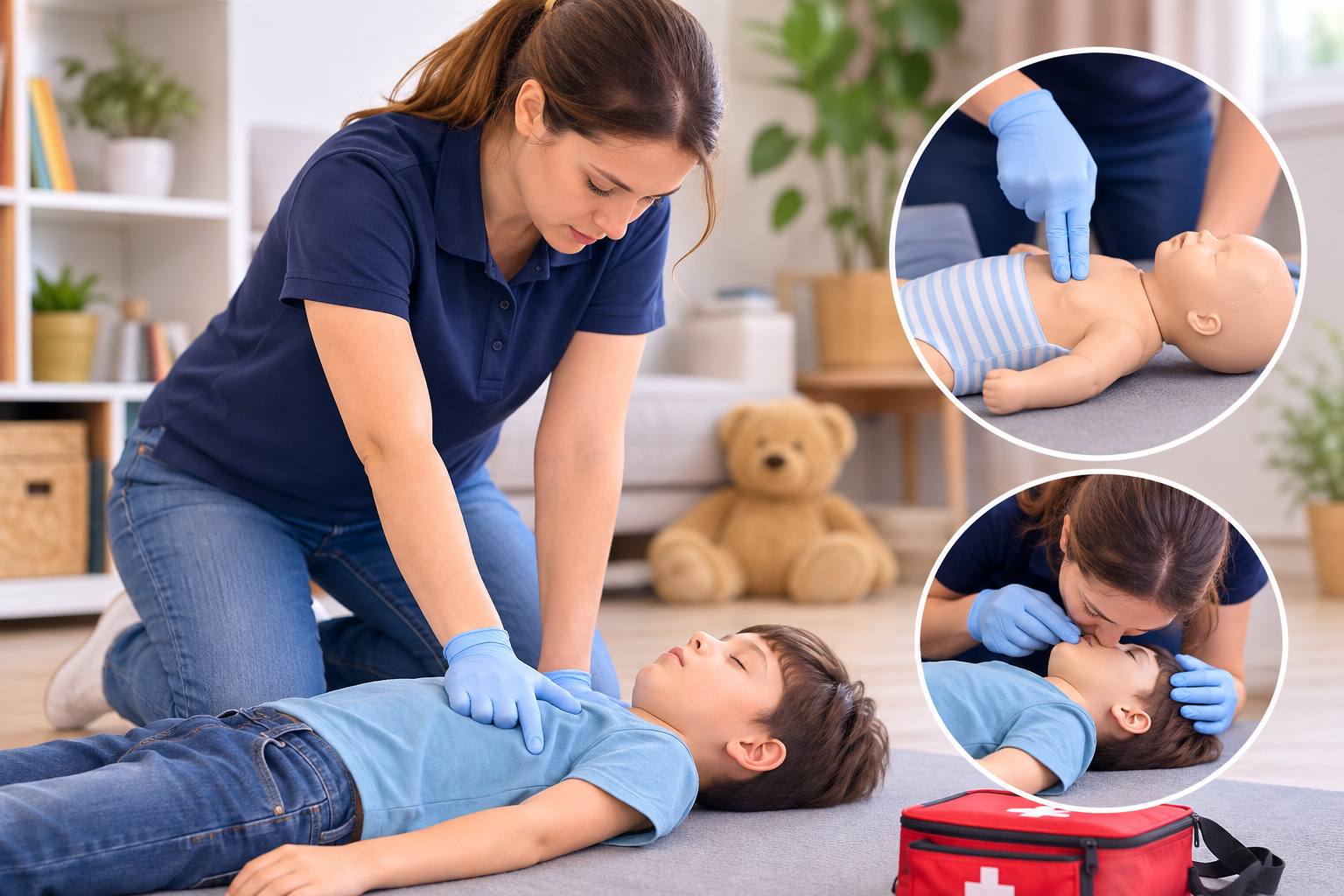 CPR Uitvoeren Bij Kinderen